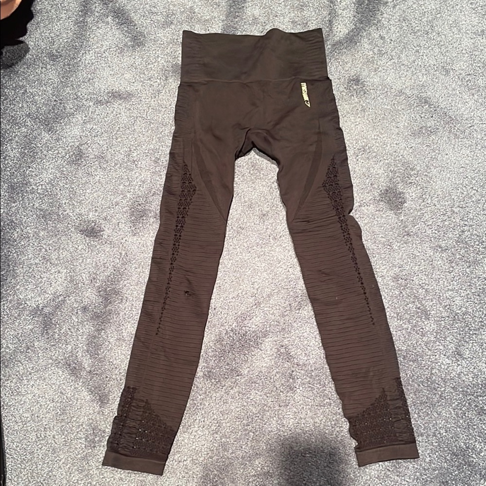 Gymshark Black High-Waisted Leggings
